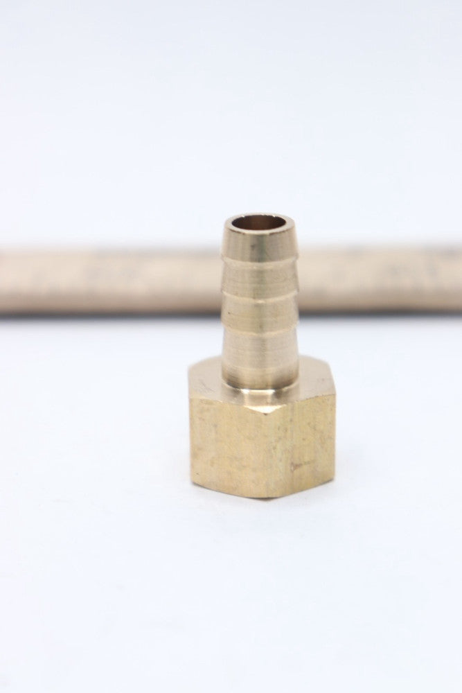 Connector Hose Fitting Brass 1/4" x 3/8"