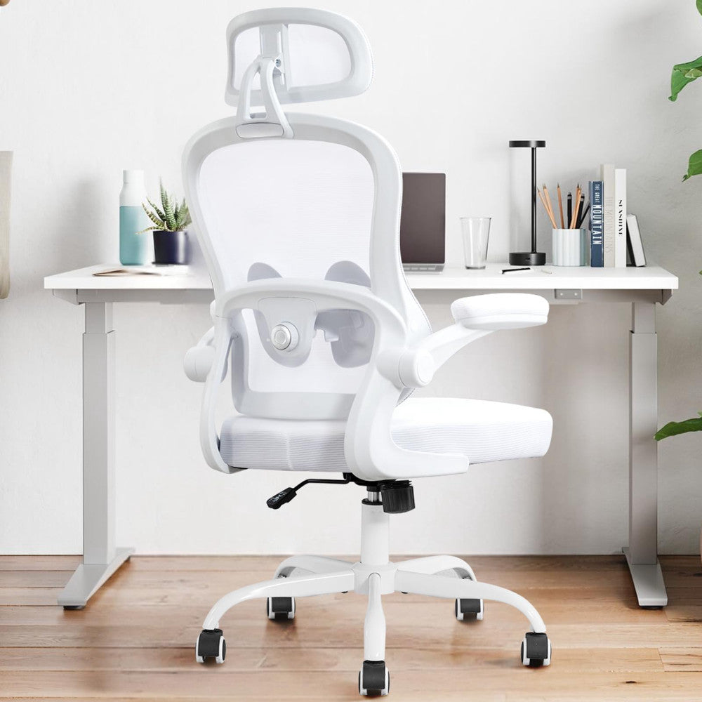 Ergonomic Office Chair,Ultra Thick Office Desk Chair with Adjustable Lumbar S...