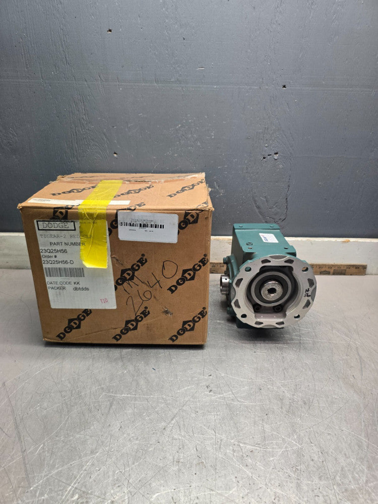 DODGE 23Q25H56 TIGEAR-2 REDUCER, 1184TORQUE, RATIO 25:1, NEW IN BOX!! MAKE OFFER
