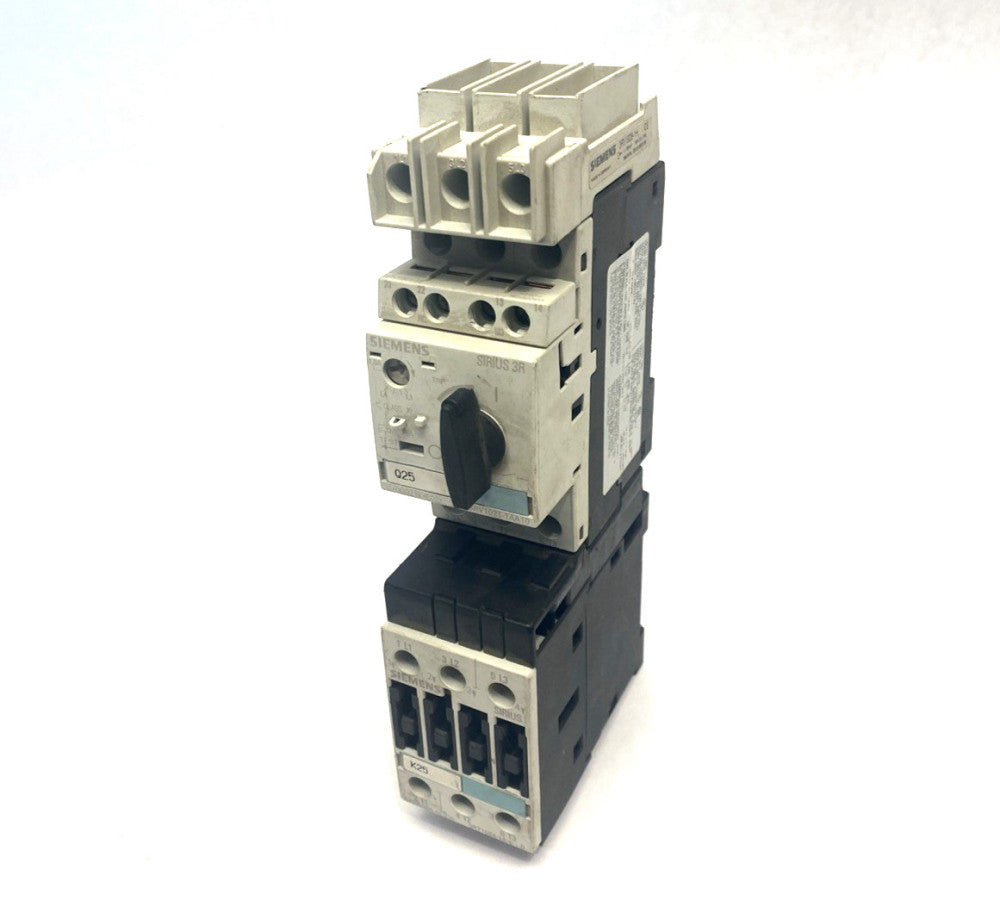 Siemens 3RV1021-1AA10 Motor Protection Circuit Breaker 3RT1024-1A Contactor