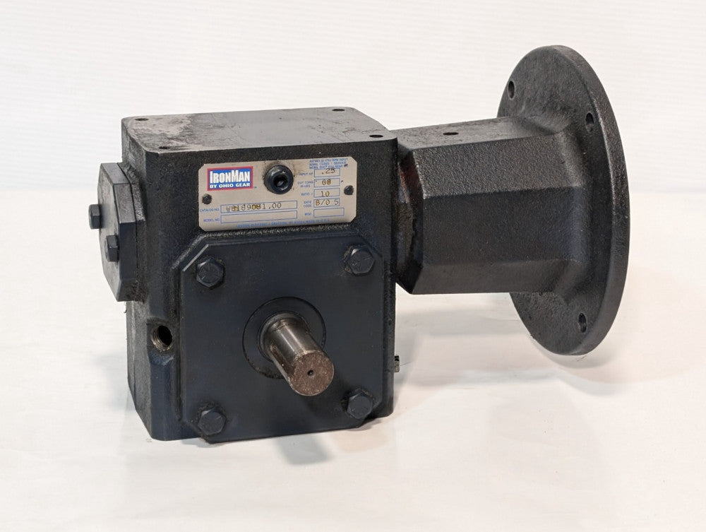 Ohio Gear (Leeson) W8189031.00 Ironman Speed Reducer, 0.25hp, Ratio 10:1