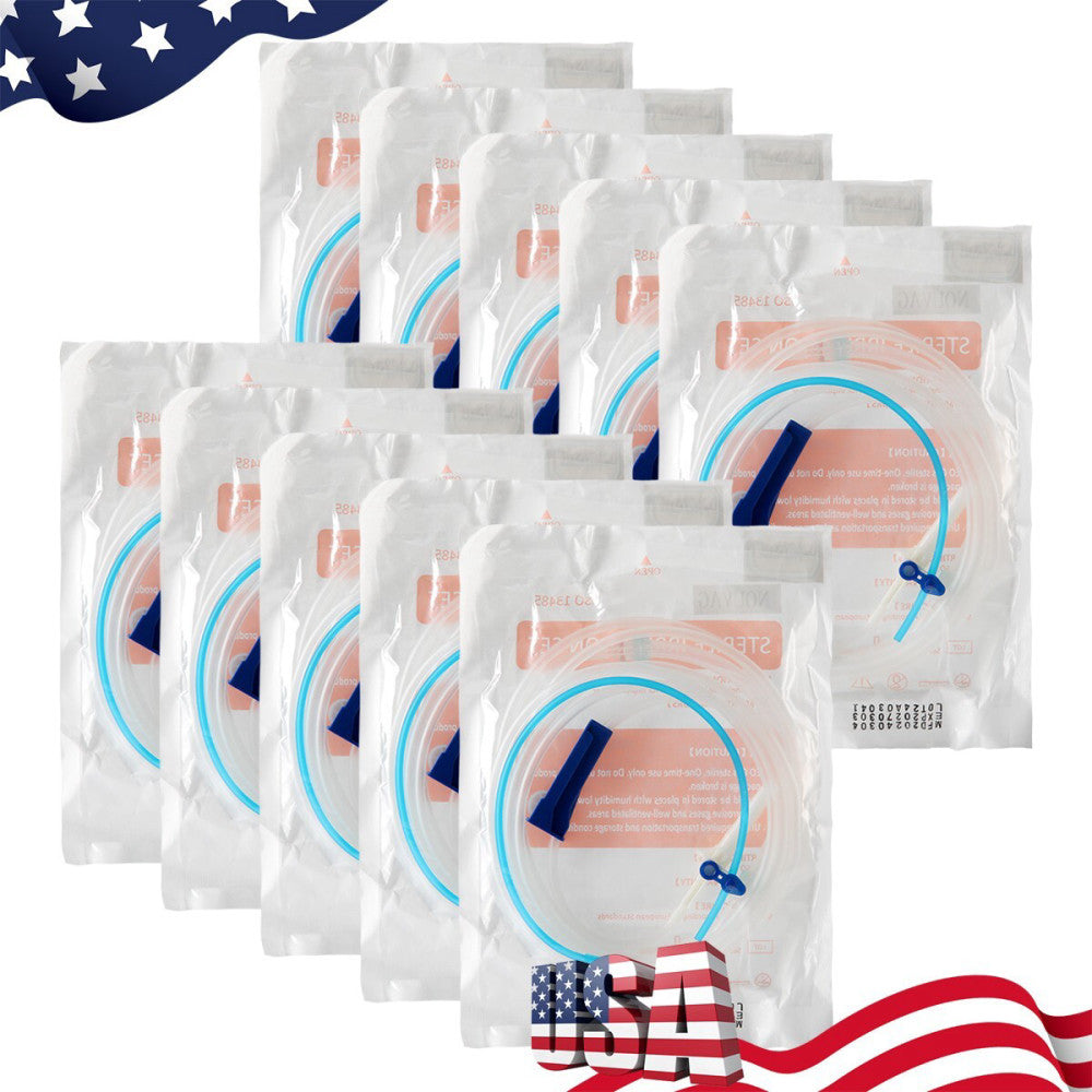 50 Bags Dental Oral Irrigation Disposable Tube Dentistry Hose For NOUVAG Motors