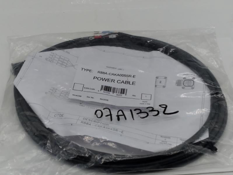 Omron R88A-CAKA005SR-E Servo Power Cable, 5M