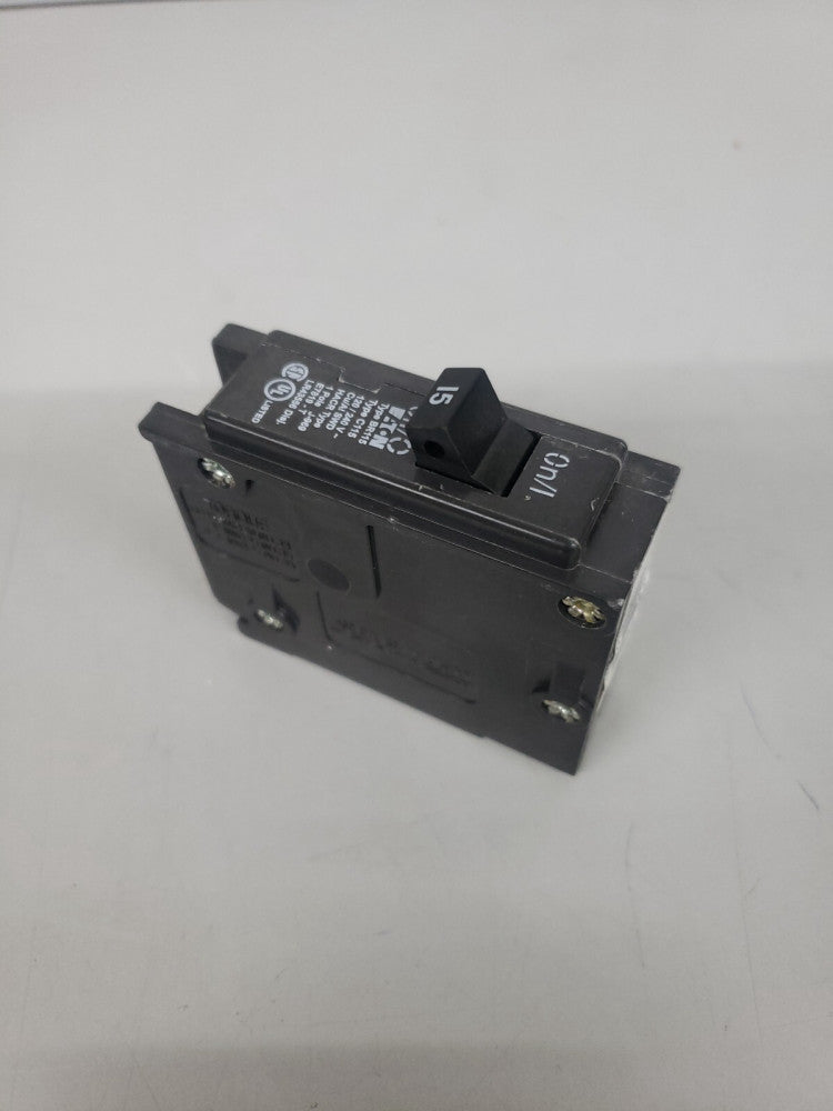 1) NEW OLD STOCK! EATON CUTLER HAMMER BR115 15 AMP 1 POLE CIRCUIT BREAKER
