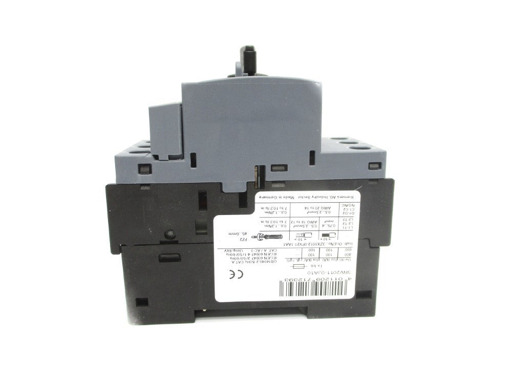 SIEMENS 3RV2011-0JA10 600V 0.7-1A NSNP