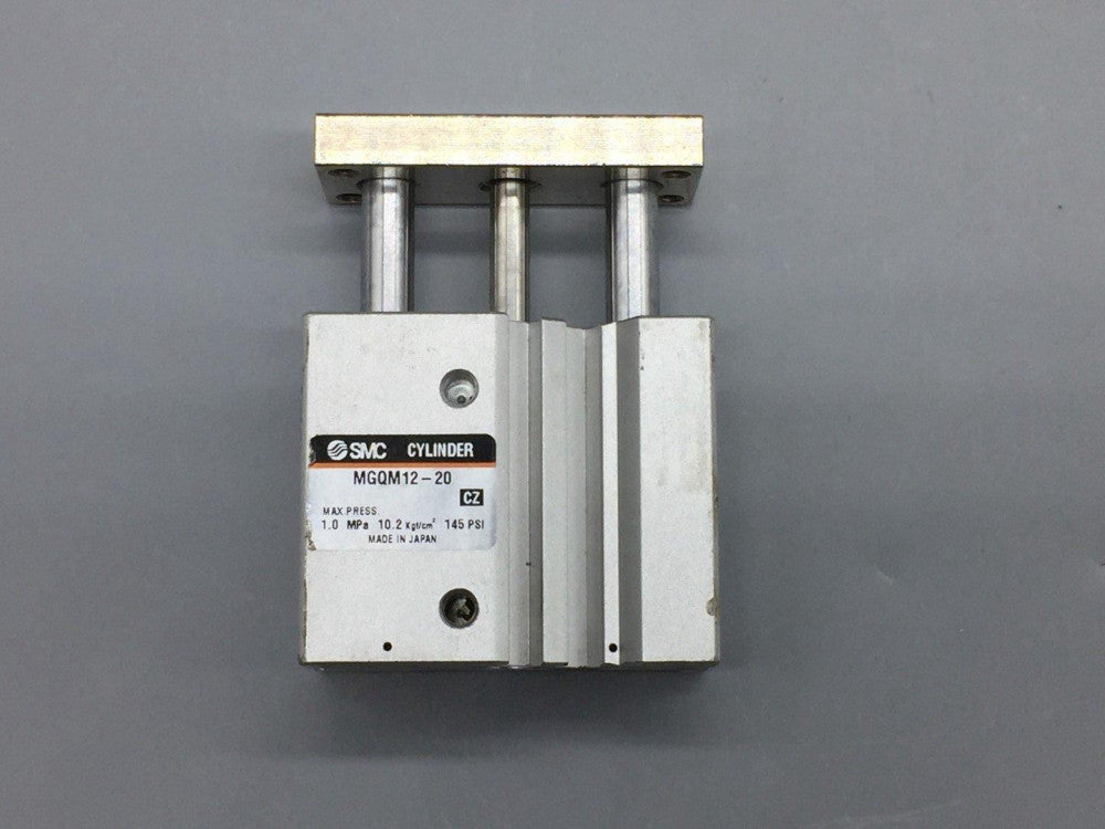 NEW SMC MGQM12-20 COMPACT GUIDE CYLINDER BORE 12MM, SERIES MGQ