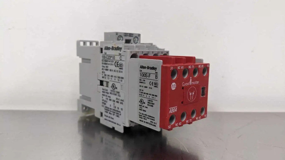 Allen-Bradley 100S-C23D14BC Safety Contactor 110/120VAC Coil Ser C 100-C23*10 10