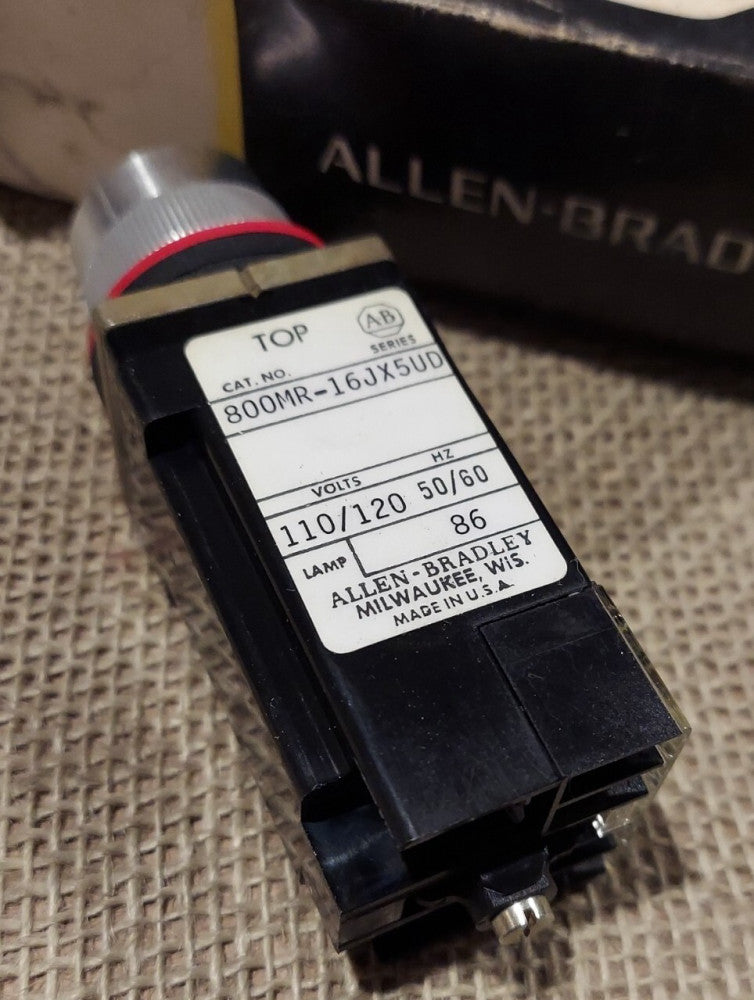 Allen Bradley 800MR-16JX5UD / 800M-XA Series B. 110/120V 50/60Hz