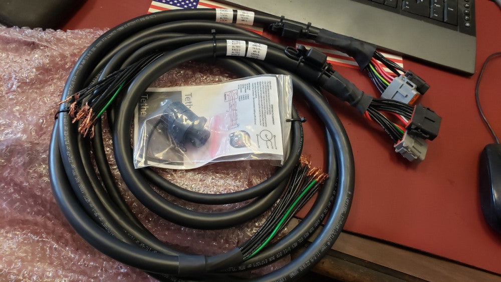 NEW ALTEC Miratron CMD16-16339, TZ Radio Transmitter CABLES WH-R and WH-L (C2-5C