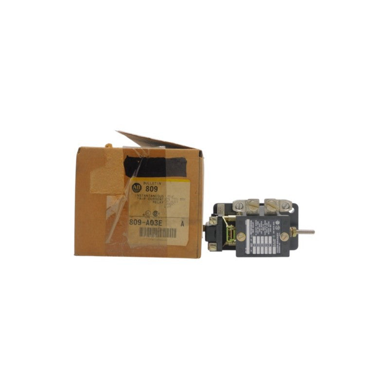 ALLEN BRADLEY 809-A03E SER. A 600V 4A (BR/YL) NSMP