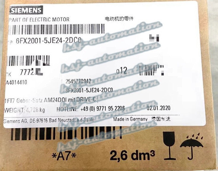 6FX2001-5JE24-2DC0 1PCS NEW SIEMENS Encoder 6FX2001-5JE24-2DC0