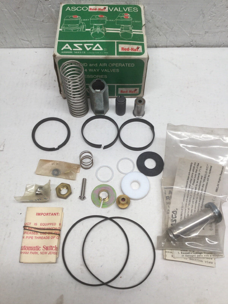Asco Red Hat 304-050 8222-AC Valve Repair Rebuild Kit