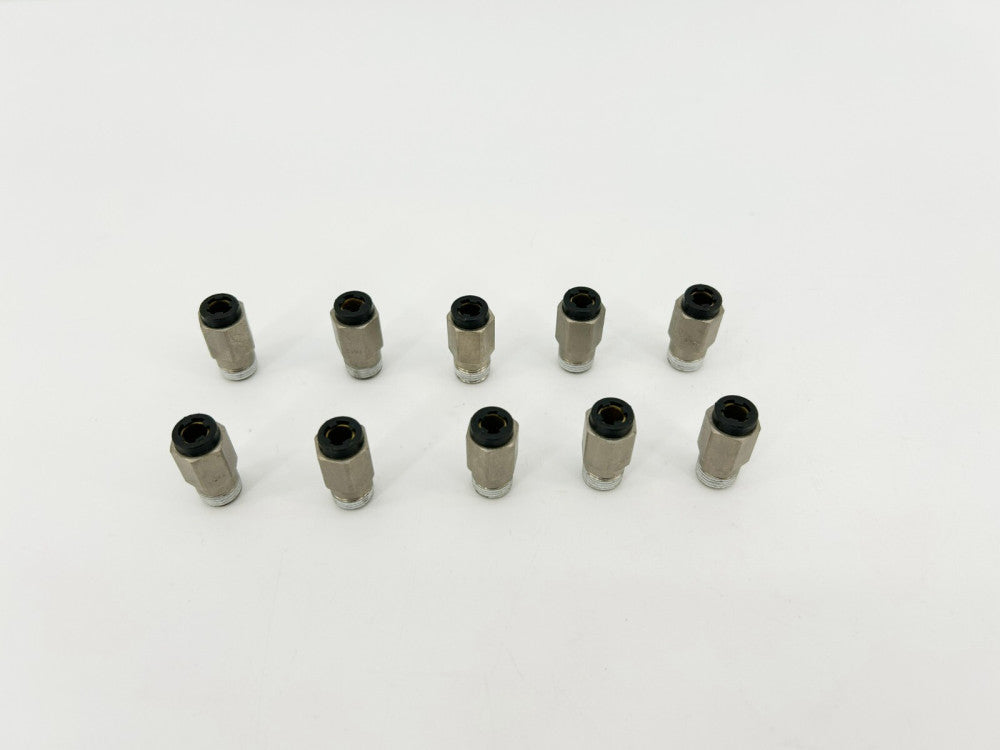 Lot of 10 New Lawson 87619 Male Connectors, 3/16" x 1/8", 290PSI