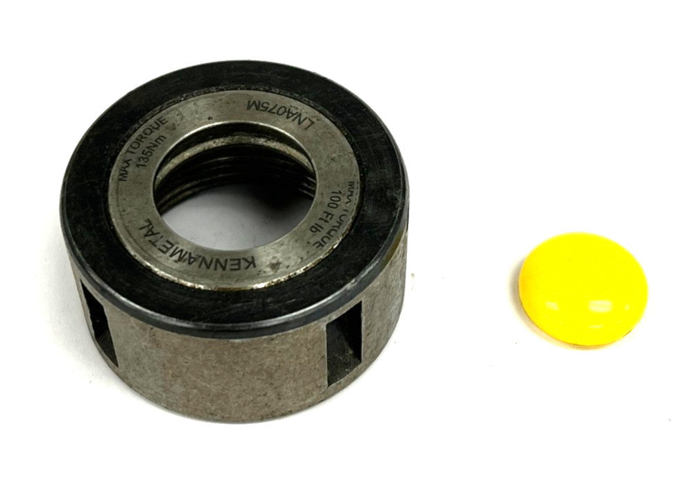 KENNAMETAL LNA075M LOCKNUT DIA 2" THREAD SIZE 1-1/2-12