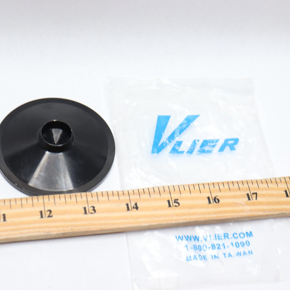 Vlier Socket Style Leveling Device Steel Black Base Only