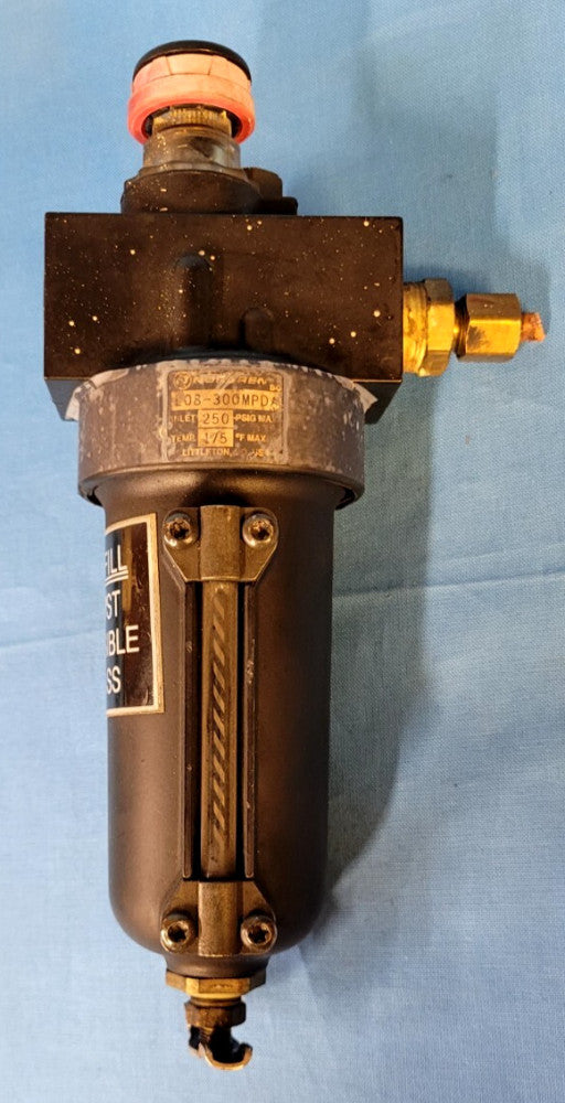 NORGREN PNEUMATIC LUBRICATOR P/N: L08-400-MPDA 250PSIG MAX 1/2" PORTS