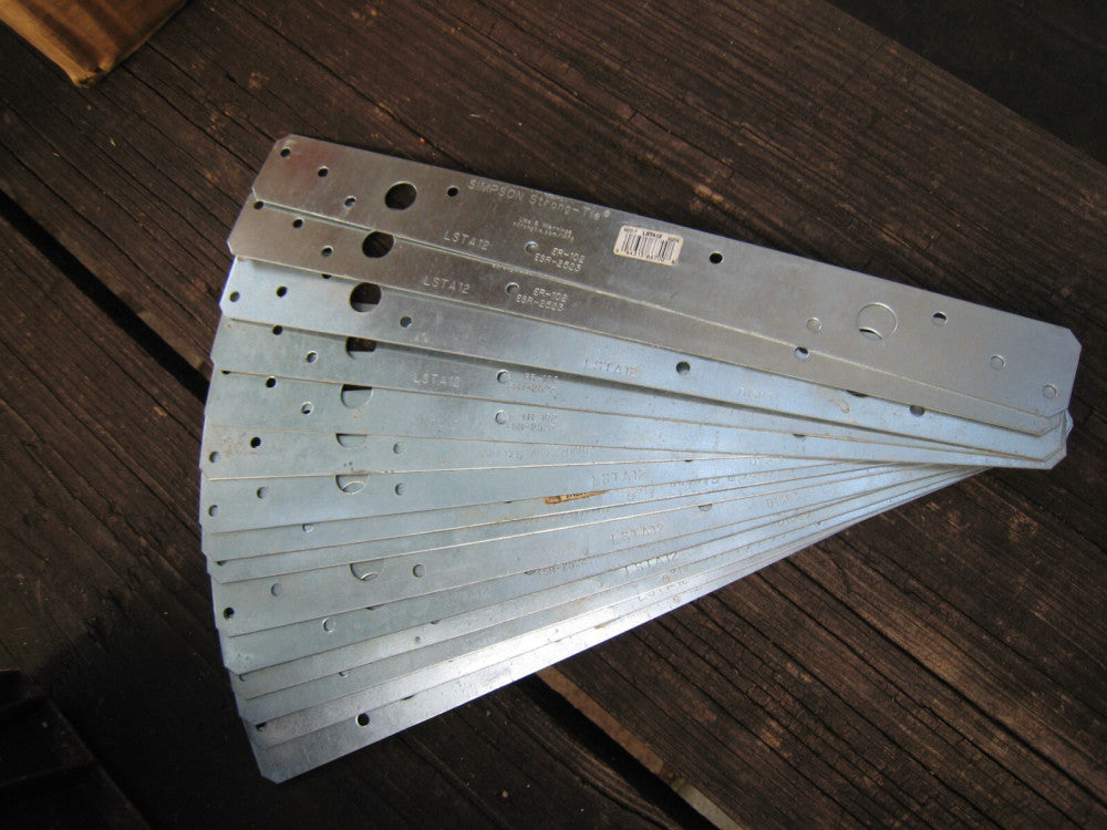(15) Simpson Strong-Tie LSTA12 Strap, 12" x 1-1/4"