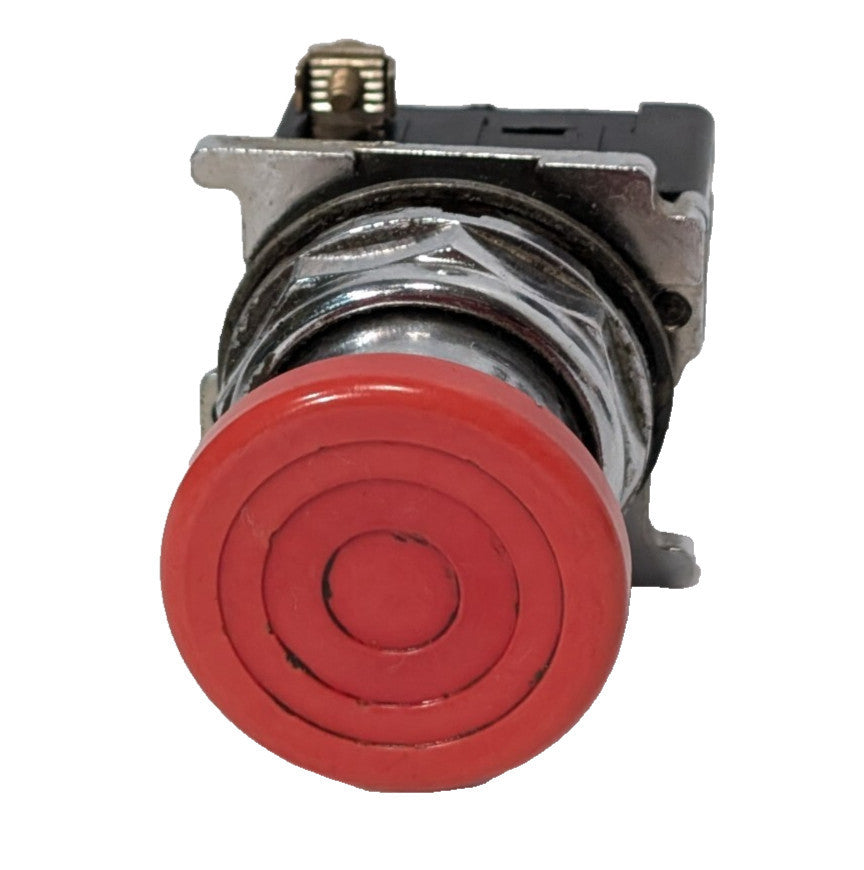 Cutler Hammer 10250T Emergency Push Stop Button, 250VDC, 600VAC