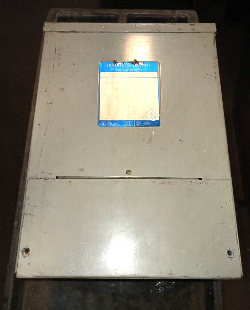 GENERAL ELECTRIC 9T21B1005G02 7.5 KVA PRIM: 240/480 SEC: 120/240 60 HZ