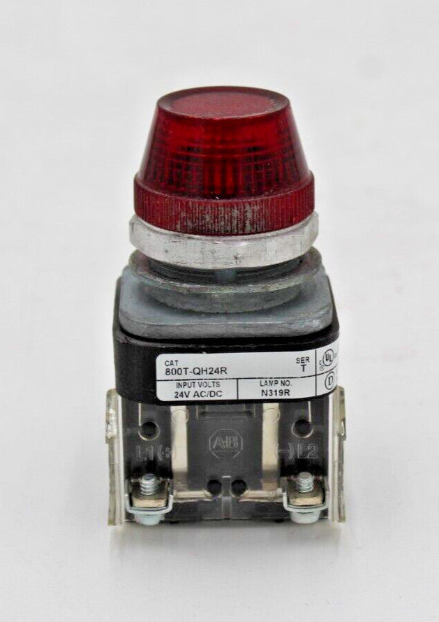 Allen-Bradley 800T-QH24R Red Pilot Light