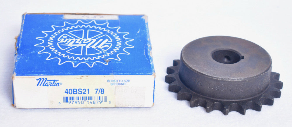 Martin Roller Chain Sprocket 40BS21 7/8