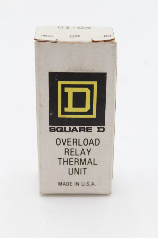 Square D B1.03 Overload Relay Thermal Unit