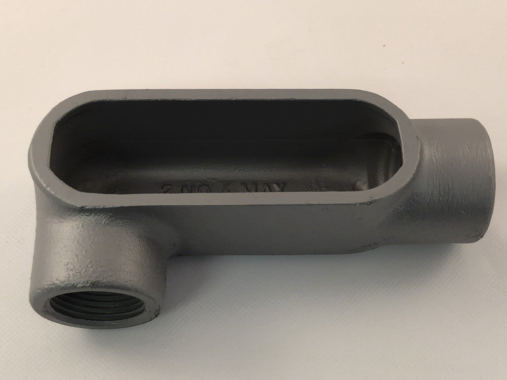 Appleton LR37SA 1-INCH ALUMINUM FM7 CONDUIT BODY. Type LR Qty. Of 1 *NEW*