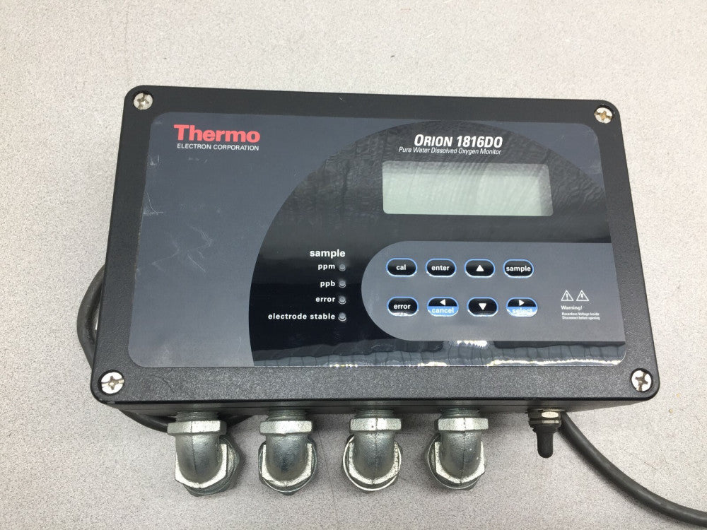 USED THERMO ORION PURE WATER DISSOLVED OXYGEN MONITOR 1816DO