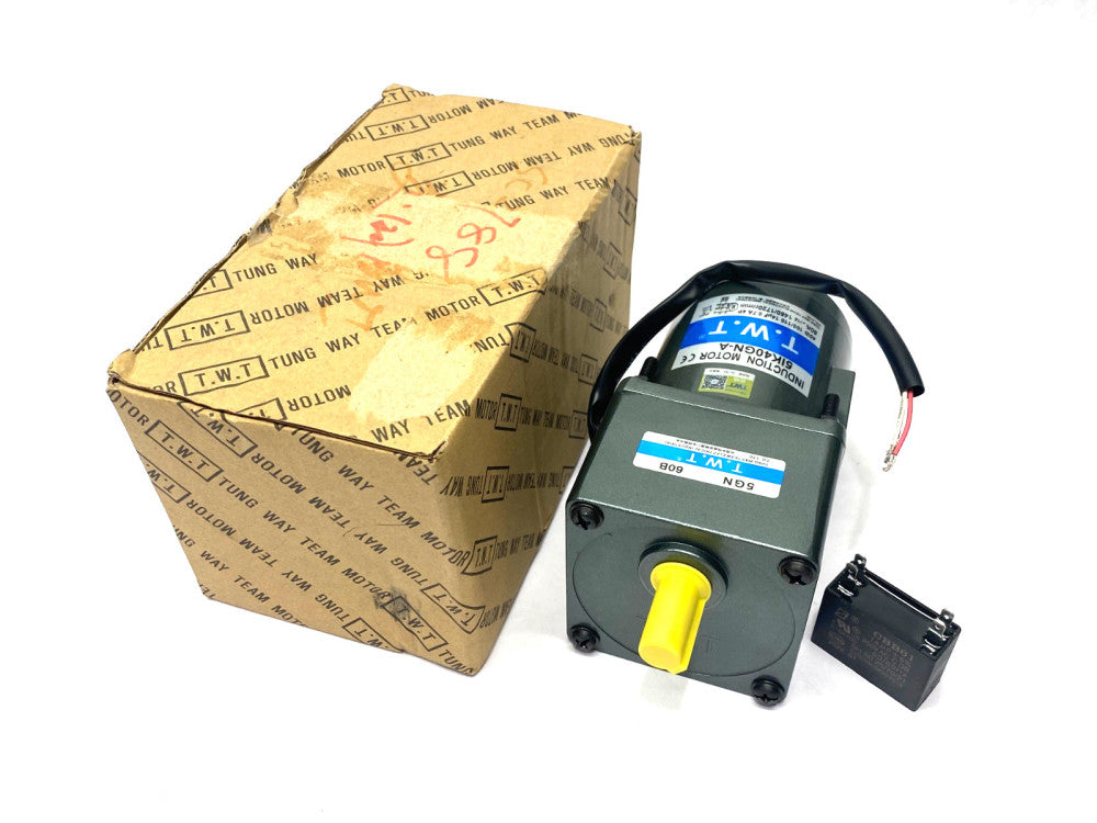 Tung Way Team 5IK40GN-A Induction Motor 40W 1450/1720rpm w/ 5GN60B Gear Head