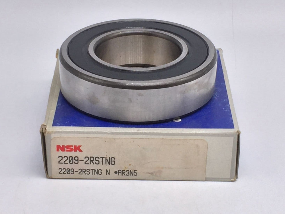 NSK 2209-2RSTNG SELF ALIGNING BALL BEARING DOUBLE SEALED BORE 45MM