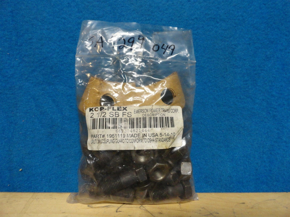 KOP-FLEX - FASTENER SET - 2 1/2 SB FB - PART NUMBER 1961119 - NEW IN PACKAGE