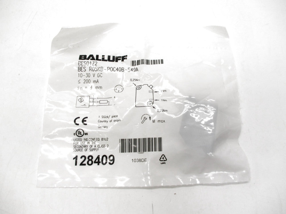 BALLUFF BESR05KB-P0C40B-S49A BES01Z2 10-30VDC NSMP