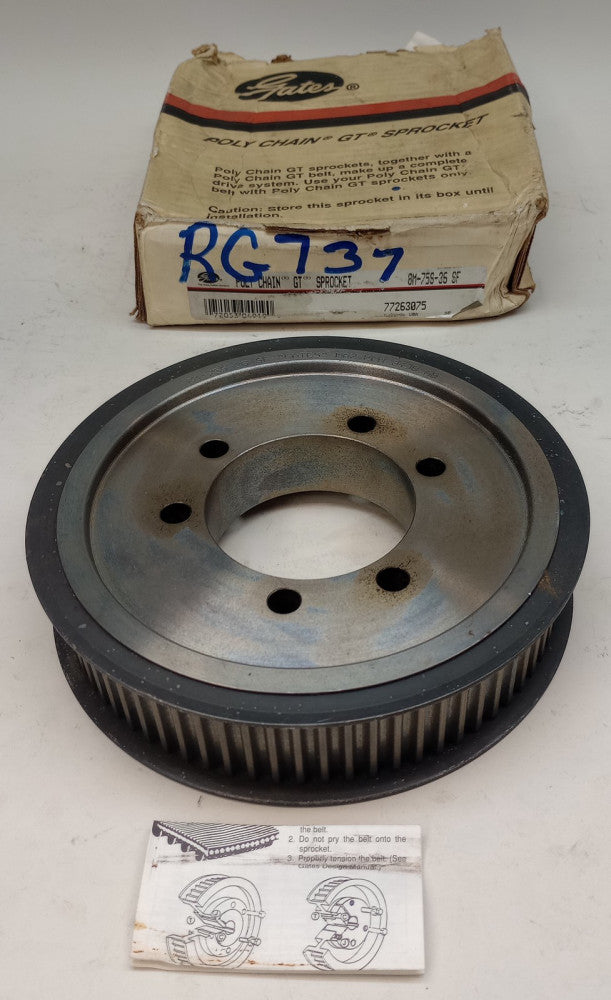 Gates 8M-75S-36 SF Polychain GT Sprocket 75T 77263075