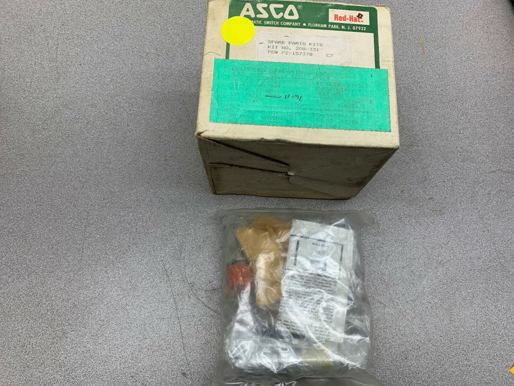 NEW IN BOX ASCO REPAIR KIT 208-331