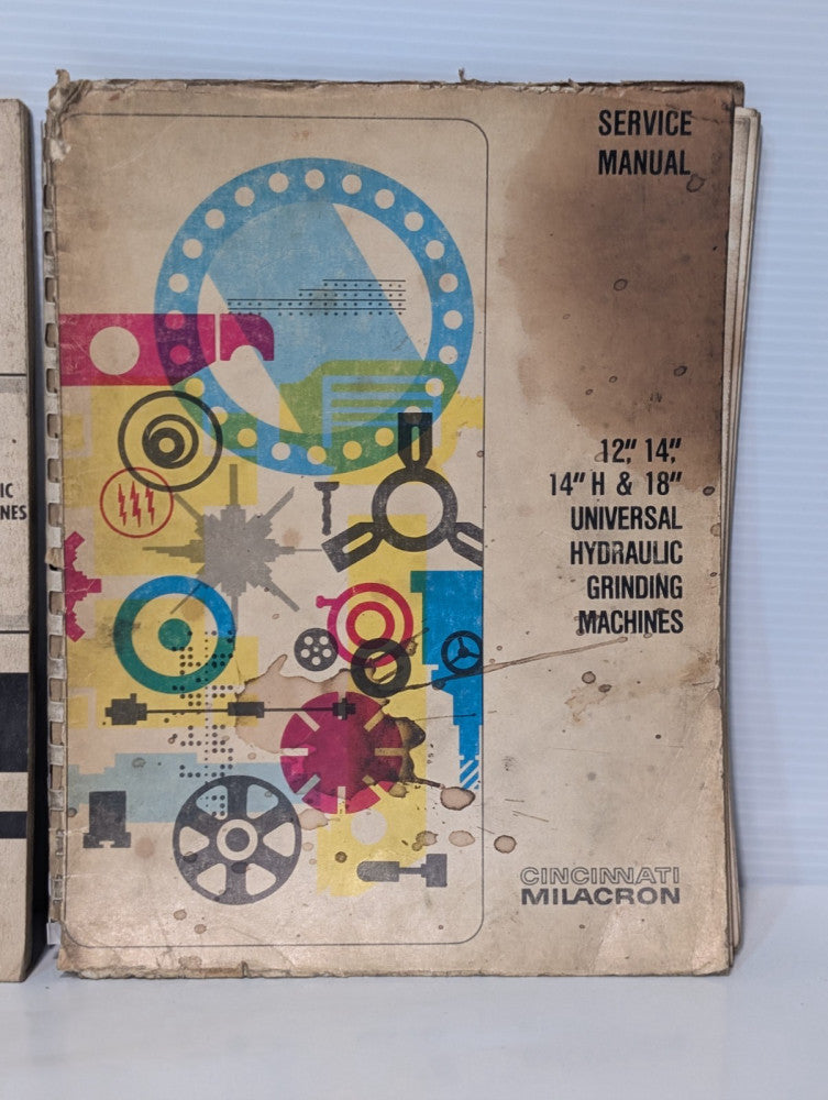 Cincinnati Milacron G-892 Universal Hydraulic Grinding Machine Service Manual