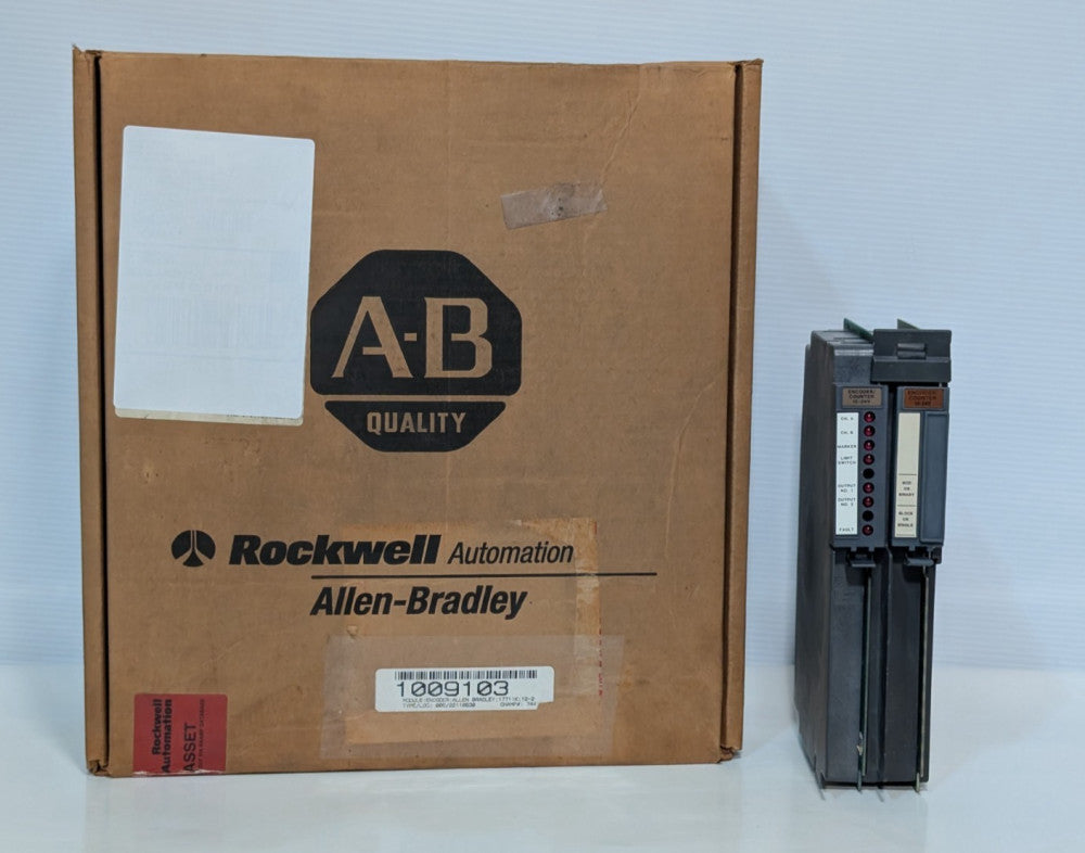 Allen-Bradley 1771-1KC Encoder Counter PLC Module Rev L, 12-24V I/O, Made in USA