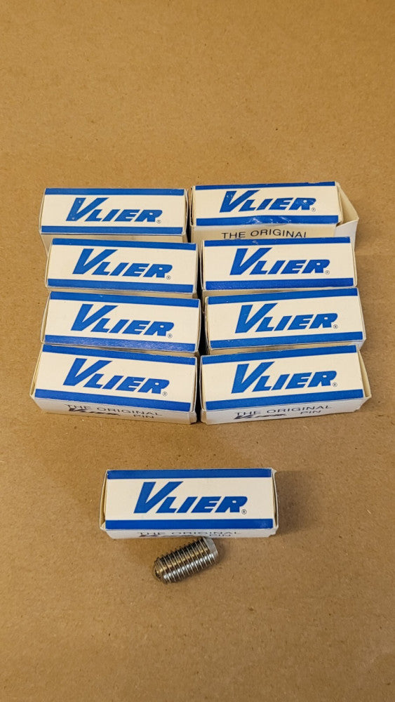 Lot Of 9 Vlier SBMH8 M8x1.25 Stainless Steel Ball Plungers