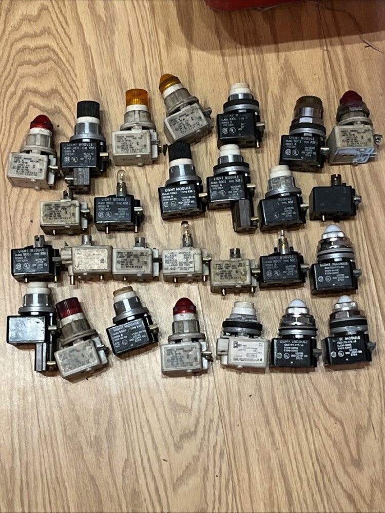 27 ~ Square D MOSTLY 9001 KM1 Light Module PARTS