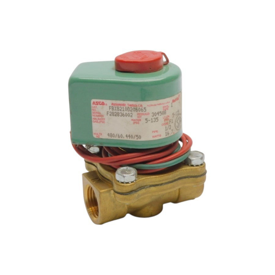 ASCO FBX8210D206065 440/480V 5-135PSI 1/2" NSNP