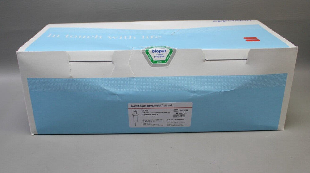 NEW EPPENDORF COMBITIPS ADVANCED 25 ML 0030089685 25 QTY