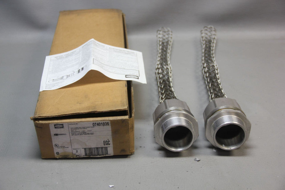 2 NEW HUBBELL KELLEMS DELUXE CORD GRIPS 07401035