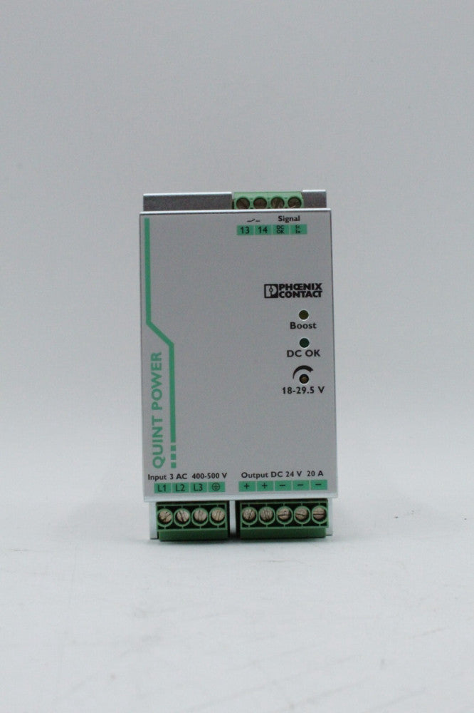 Phoenix Contact QUINT-PS/3AC/24DC/20 Din-Rail Mounted Power Supply