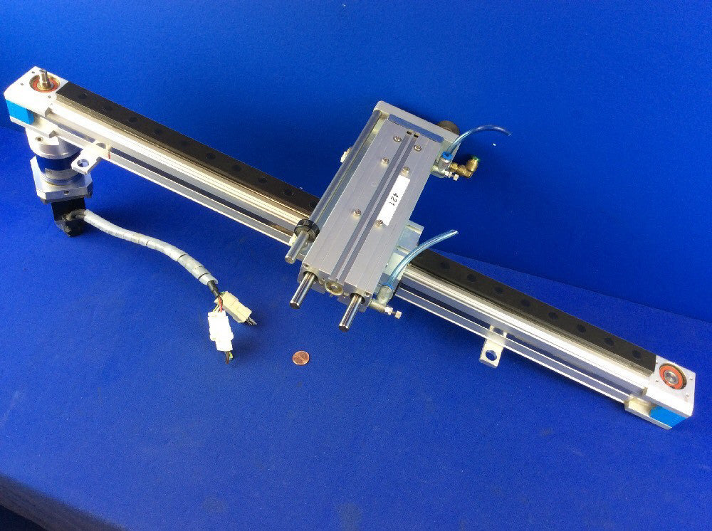 FESTO DGE-25-400-ZR-LB-RK-KG-KF-GK LINEAR ACTUATOR W/ DFM-16-160-B-PPV-A-KF