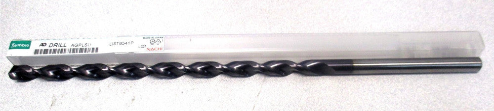 Nachi (1373081) 5/16" x 165mm x 240mm 118° 2-Flute HSS-Co AG Power Long Drill