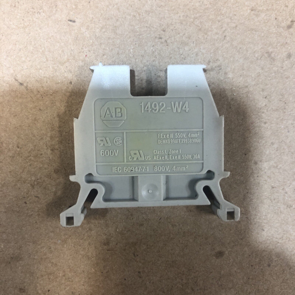 Allen Bradley 1492-W4w (Lot Of 13) 1492-W4 Terminal Block