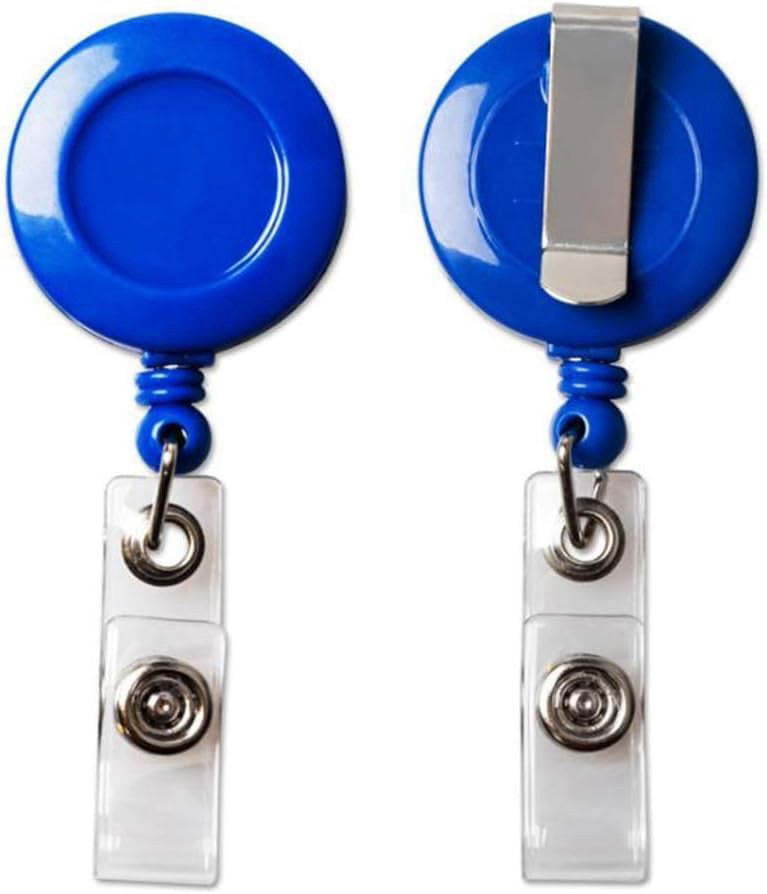Badge Key Ring Office Retractable ID Cards Key Chain Name Cards Reel Clip Badge