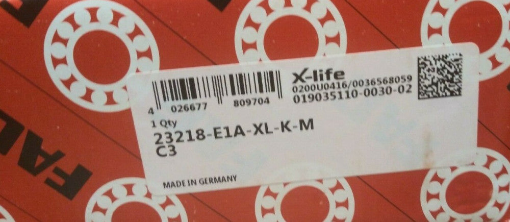 (1) NEW FAG(Schaeffler) Spherical Roller Bearing 23218-E1A-XL-K-M