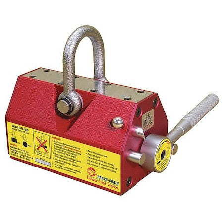 Techniks Elm-300 Lifting Magnet,660 Lb Flat,300 Lb Round