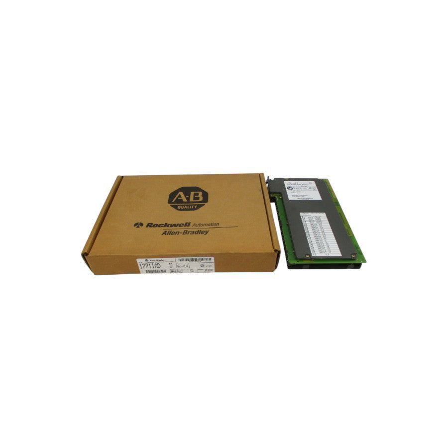 ALLEN BRADLEY 1771-IAD SER. D 120VAC/DC 0.195A REV. B02 NSMP