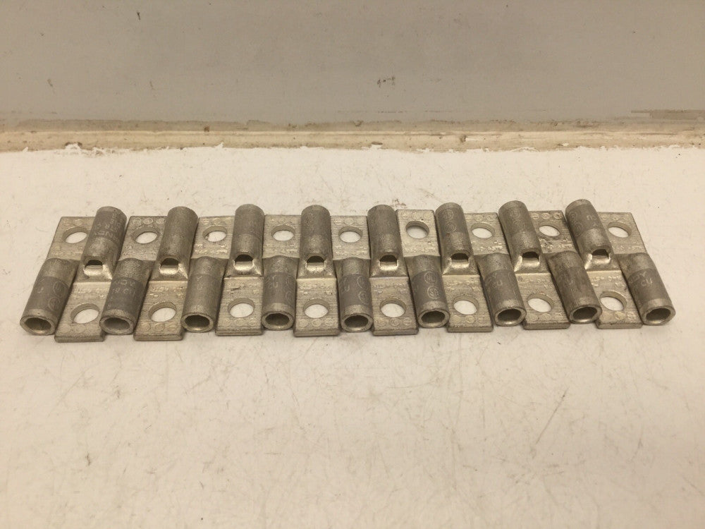 BURNDY YA-L N40 4 STR Crimp Lug, One Hole W/ Inspection Window (17PCS)
